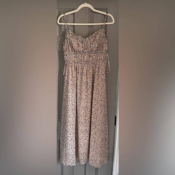 Speckled Thin Strap MIDI Dress - Picture 3 of 4